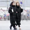 Femmes Down Parkas Manteau À Capuche Pour Femmes Automne Chaud Épais Long Puffer Hiver Dames Vers Le Bas Vestes Couple Modèles Pour Hommes Et Femmes Parka Quilte 220929