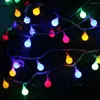 Strängar 5V USB LED -remsa 2m 20LED String Fairy Lights Ball Star Holiday Party Wedding Christmas Decoration Light