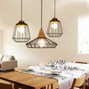 Pendant Lamps American Retro Industrychandelier Restaurant Inn Bed And Breakfast Bedroom Iron Bar Coffee Grid Country Chandelier