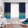 Curtain 1 Panel Printing Blackout Curtains For Bedroom Living Room Adult Kid Home Decor Accessories