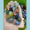 Arts and Crafts 200g Beads de piedra ca￭do y bk surtido de minerales de piedras preciosas mixtas Cristal para chakra Healing Natural Agate Dr Ottd5