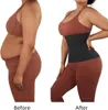 Womens Shapers Waist Trainer Body Shapewear Women Tummy Slimming Sheath Woman Flat Belly Girdle Postpartum Sheath Wrap Waist Belt Faja Corset 220929