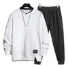 Nowi mężczyźni Casual Tracksuit HARAJUU SETS SCETSSHIRT SPODNI