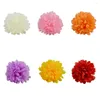 Fleurs décoratives 50pcs simulation chrysanthème couronne de danse buisson floral décoration de fête de mariage décor d'anniversaire faux souci