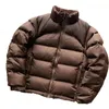 Winter Designer Mens North Down Jacket Quality Men Brown Puffer Jackets Cappotti spessi con cappuccio per donna Capispalla maschile Parka Winters Coat Taglia asiatica M-XXL