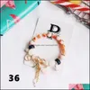 Brins de perles 10 Pcs / Lot Bohême Mticolor Strands Bracelets en cristal de pierre naturelle perlée pour les femmes Mix Style Fashion Party Gift Jewe Dhhve