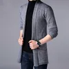 Menströjor Favocent Mens Sweaters Autumn Casual Solid Sticked Manlig Cardigan Designer Homme tröja Slim Monterade Warm Clothing 220929