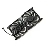 Refroidissements d'ordinateur 2 pièces/ensemble InnoVISION CF-12915S GTX1080TI/1070 X2 ventilateur de refroidisseur de carte GPU pour INNO3D GTX1070 GTX1080 TI-X2 V2Graphics As