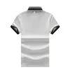 2022Мужская футболка модная дизайнерская хлопковая рубашка поло с лацканами рубашки с коротким рукавом деловые мужские футболки большая футболка РАЗМЕР