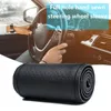 Steering Wheel Covers Summer Full-hole Hand-sewn Cover Car Handle Set Inelastic Protection Durable