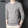 Mens Sweaters Top Grade Fashion Brand Knit Pullover Knitted Sweater Men Designer Trendy Aesthetic Streetwear Casual Jumper Men Clothes 220929