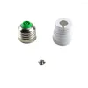 Led RGB Bulb Light E27 3W Bubble Ball Shell Kit Accessories Lamp Covers Aluminum Heat Sink Screw Easy Install