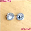 Ohrstecker Natürliche Muschel Runde Kleine Ohrstecker Rosa Abalone Muschel Perle Weiß Schwarz Farbe Einfache Ohrschmuck Für Frauen Ohrring Geschenk Dhq5E