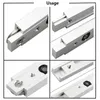 Professionele handgereedschapsets Type-30 Woodworking T Track Slot 30-80cm Aluminium Legering T-tracks MITER VOOR ROUT TABLE WERKBENCH DIY Tools