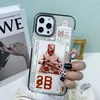 حالات الهاتف الخليوي ins angel devil pattern bar code label silicone soft for iPhone 11 12 14 Pro Max 13 mini se2 8 plus 13pro xs8556340