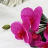 Decorative Flowers Bouquet Artificial Dried Potted Plant Ornaments Bonsai Phalaenopsis Home Silk El Arrangements Wedding Props Fake