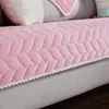 Chair Covers Thicken Plush Fabric Sofa Cover Lace Slip Resistant Slipcover Seat European Style Couch Towel For Living Room Decor
