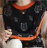 Suéter de mujer Tigre de punto Lujo GGity Carta Otoño Invierno Alta calidad Cálido Moda Suéter Top