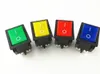 Switch High-quality LED Light Illuminated DPST ON-OFF 4PIN Snap In Rocker 20A/250V 25A/125V AC