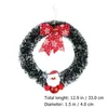 Decorative Flowers 1 Pc Home Party Christmas Day Wreath Door Wall Hanging