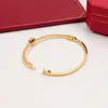 Love Bracciale Fashion Luxury Jewelry Women's Titanium Steel Gold Braggle Bangle Bangle Bangled Diamond Diamond Luxury Designer Gioiello Valentino Regalo Braccialetti