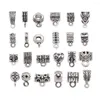 Kralen 20 stks/lot antieke clip borgtocht hanger Clasp ketting connector voor sieraden maken bevindingen DIY -benodigdheden