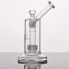 Matrix Perc Glass Hookah Bubbler Smoking Bong Pipes Thick Water Pipe for Dry Herb Dab Rigs Smoking Accessory with 18mm Joint