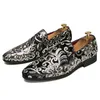 Mocassini alla moda Scarpe da uomo Luxury Paillettes Ricamato Velluto a coste Classico Slip-on Business Casual Festa di nozze Quotidiano AD301