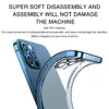 Квадратная рама прозрачный силиконовый корпус для iPhone 11 12 13 14 Pro Max Mini XR XS 7 8 Plus прозрачная задняя крышка корпуса