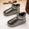 Stövlar vinterbarn sneakers termisk bomull barn casual skor pojkar flickor snö löpande sport märke 2022 t220928