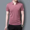 Polos pour hommes haut de gamme Designer Logo marque été hommes Polo à manches courtes revers haut décontracté vêtements de mode