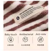 Handdukmärke Microfiber Hair Quick Tork Wrap Super Absorbent med Button Coral Velvet Soft