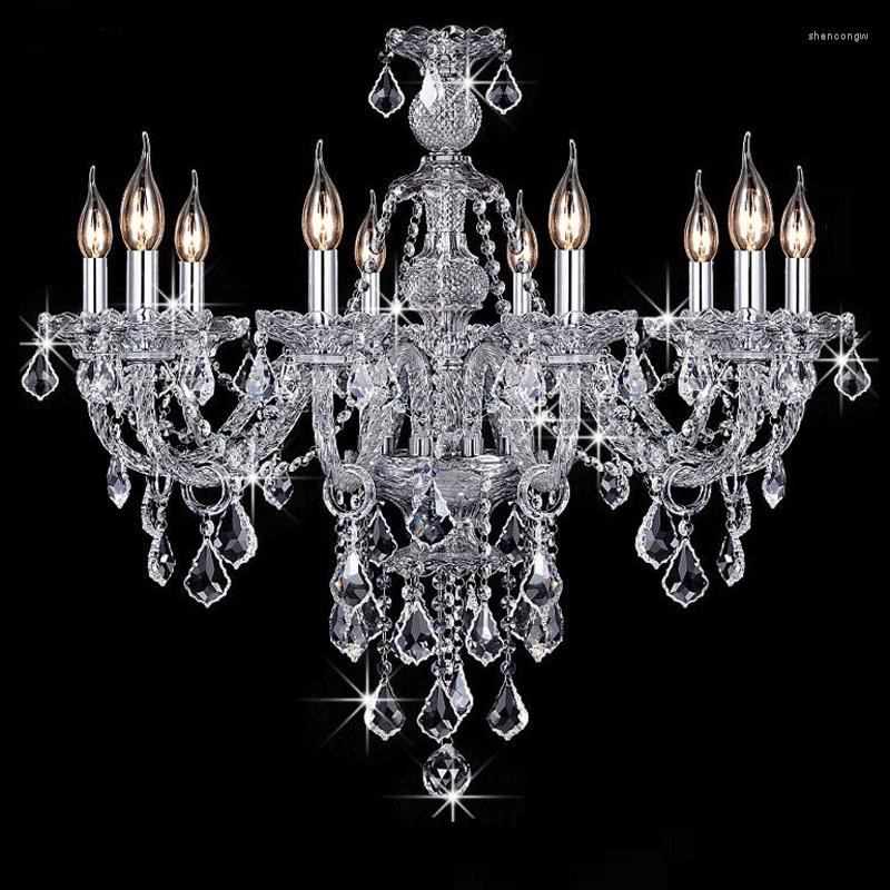 Lampes suspendues Lustre en Cristal moderne décoration pendentifs Lustres salon Lustres Cristal éclairage maison lampe d'intérieur