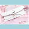 Chokers Light Purple Mermaid Tail Veet Choker Halsband Lovely Pendant Chocker Girly Collar ClaVicle Chain Party Jewelry Drop Delivery DH0TT