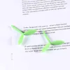 Kawaii Sprout Bookmark Silicone Grass Buds Creatieve schattige groene bladeren liefdevol Koreaanse briefpapierbenodigdheden