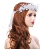 Decorative Flowers Wreaths Crown Wedding Bridal Rose Cloth Imitation Crystal Headdress Girls Crowns HairHH013