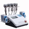 Forma del corpo Ultrasonic40K 6in1 RF Cavitazione Macchina Vuoto Laser Radio Frequenza Dimagrante Ultrasuoni Cavi Lipo Liposuzione Macchina Sottile