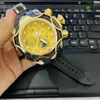 Rezerwa 22 Venom Top Brand Luxury Watches Męskie zegarki męskie niepokonany świecący w ciemności Invicto RelOJ de Hombre Dropshipping