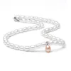 Beaded Necklaces Genuine Freshwater Pearl Choker Necklace for Women Natural Pearl Fine Jewelry Birthday Gifts Wholesale 220929