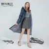 Women Down Parkas Miegofce Winter Long Kurtka Kobiety z kapturem ciepłe wiatrakowe kieszenie płaszcza ukryte zamek błyskawiczne odzież Parka D22671 220929