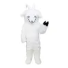 Costume de mascotte de mouton blanc de Noël, tenue de personnage de dessin animé, Halloween, taille adulte, fête d'anniversaire, tenue d'extérieur, activités caritatives