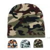 Camo Beanie Caps Cappello lavorato a maglia Tessili per la casa Berretto caldo e freddo per uomo e donna ZZB15858