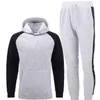 Trainingspakken voor heren Herfst Winter Mode 2-delige set Losse hoodies Heren Sportpakken Afdrukken met capuchon Set Koppels Trainingspak Joggingbroek met capuchon G220927