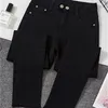 Kvinnor Jeans Kvinnliga denim Pants Black Womens Woman Donna Stretch Bottoms Feminino Skinny For Women Trousers 220928