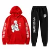 Survêtements pour hommes Anime Jujutsu Kaisen Ensemble à capuche Pantalons décontractés Ensembles pour hommes Imprimer Manches longues Survêtement Pantalons de survêtement Anime Graphics Vêtements imprimés G220927