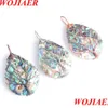 Anhänger Halsketten Baum des Lebens Wire Wrap Teardrop Pearl Bead Anhänger Natürliche Farbe Abalone Shell Schmuck Geschenk Bw919 Dro Carshop2006 Dhl7M