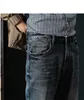 Jeans/tela de patas rectas para hombres/tela ligera estiramiento/tipo harén/genio