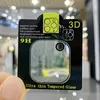 Protecteur d'écran pour iPhone 15 Pro Max 14 Plus 13 Mini 12 11, objectif d'appareil photo arrière en verre trempé 2.5D 9H, couche de Film de protection contre l'explosion incurvée de qualité supérieure