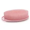 Silicone Body Scrubber Loofah Double Sided Exfoliating Body Bath Shower Scrubbers Brushes for Kids Men Women 929