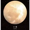 Pages Creative Planet Series Convenience Sticky Notes Memo Pad Earth Moon Circular Tearable Notebook Office Supplies